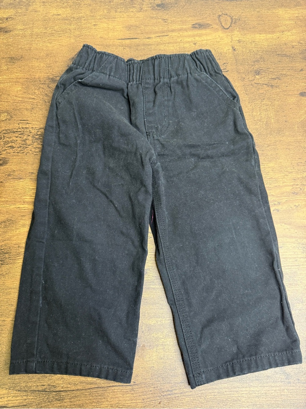 ⭐️5 for $20⭐️ Carhartt Kids Black Elastic-Waist Pants 18M